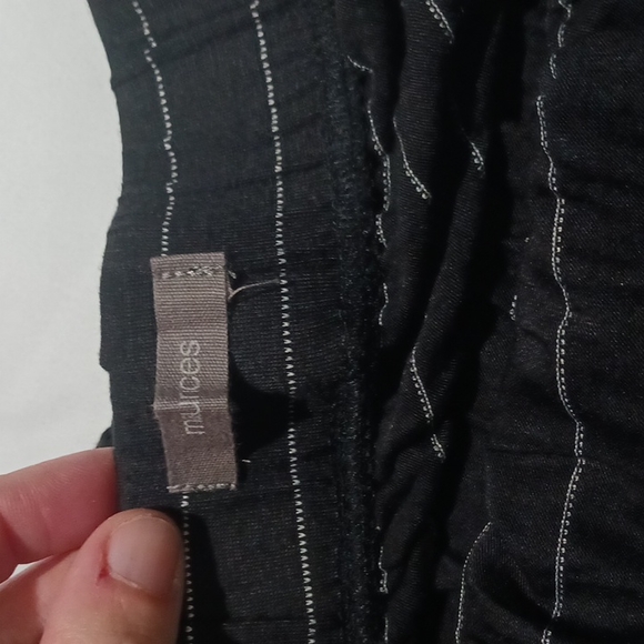 Maurices black and white striped maxi skirt - Picture 3 of 5